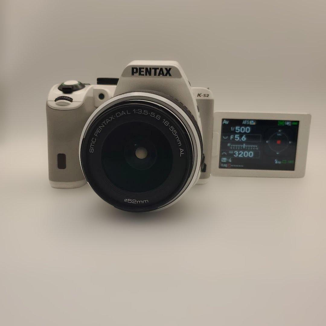 【訳あり】PENTAX K-S2 ホワイト デジタル一眼レフカメラ