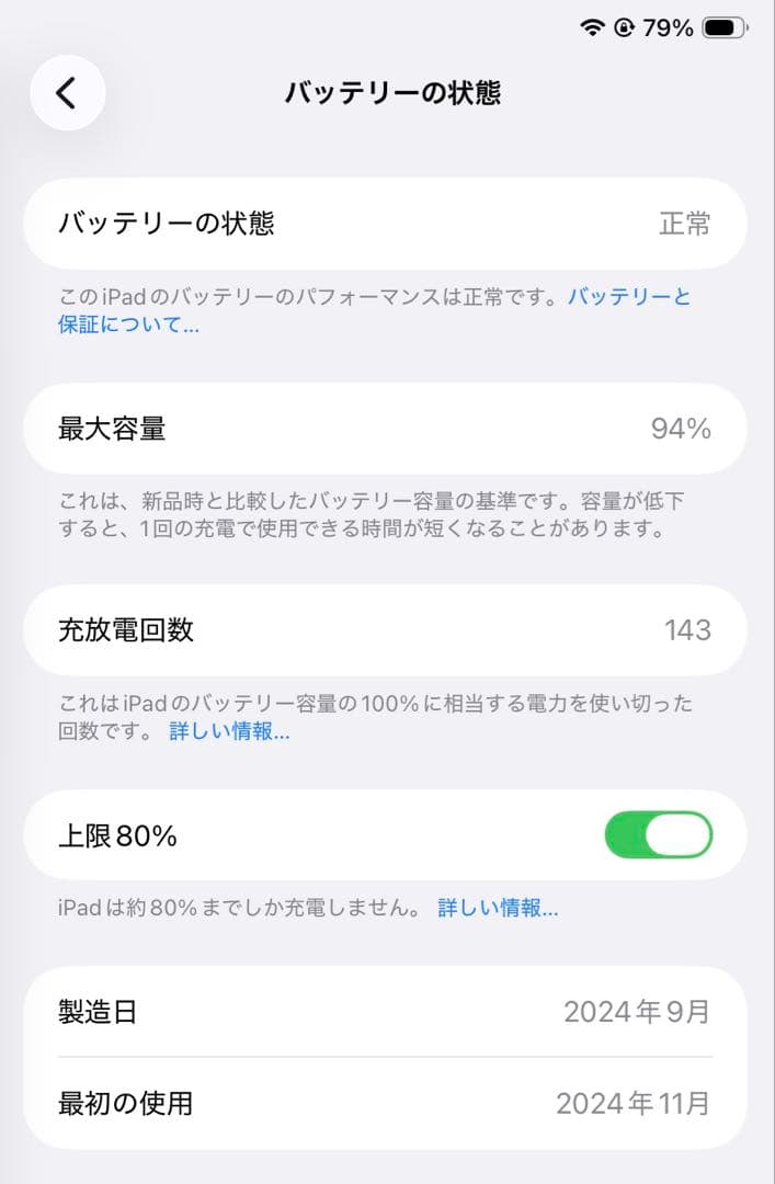iPad mini A17pro 256GB AppleCare スペースグレー