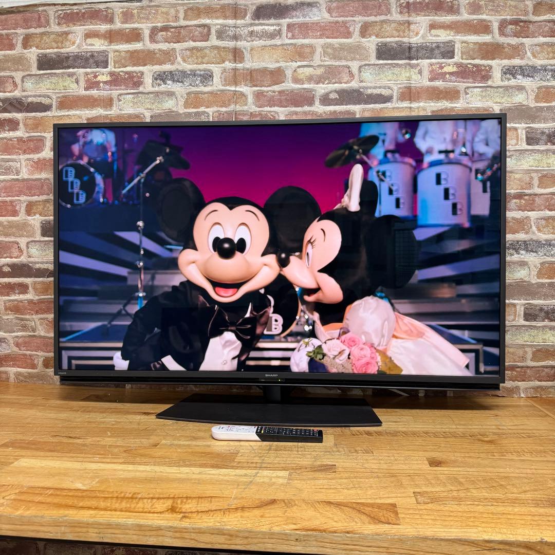 シャープ 50V型 4K 液晶テレビ AQUOS 4T-C50BL1 動画アプリ