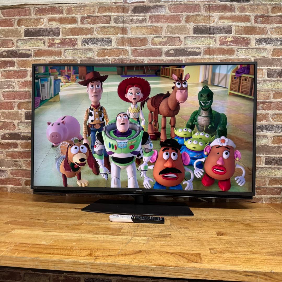 シャープ 50V型 4K 液晶テレビ AQUOS 4T-C50BL1 動画アプリ