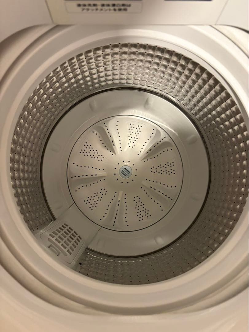 【美品】Haier 洗濯機　JW-U70B-W