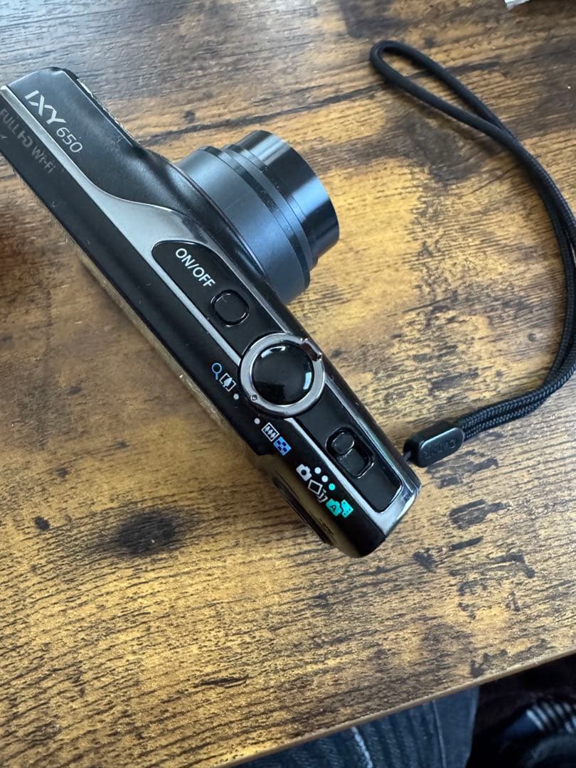 Canon IXY650 コンパクトデジタルカメラ　ブラック