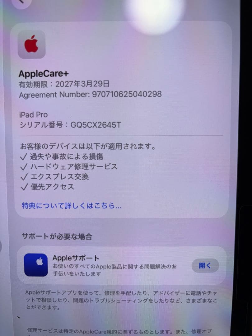ケース付き11インチiPad ProM4Wi-Fi＋Cellular 256GB