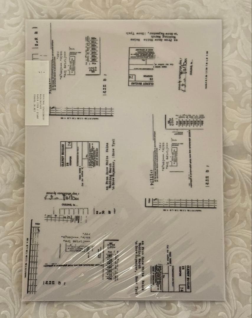 【新品】ヨハク　デザインペーパー　5セット　まとめ売り【貴重】