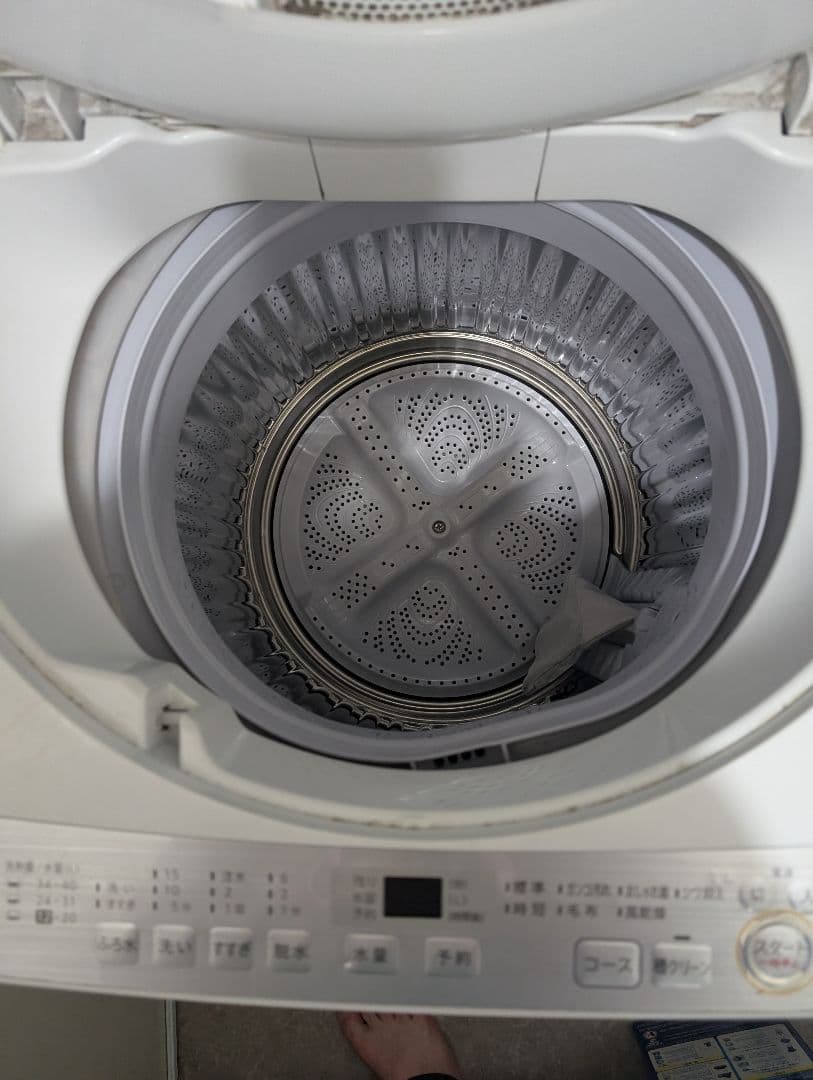 SHARP 縦型洗濯機 7kg ES GE 7B-W