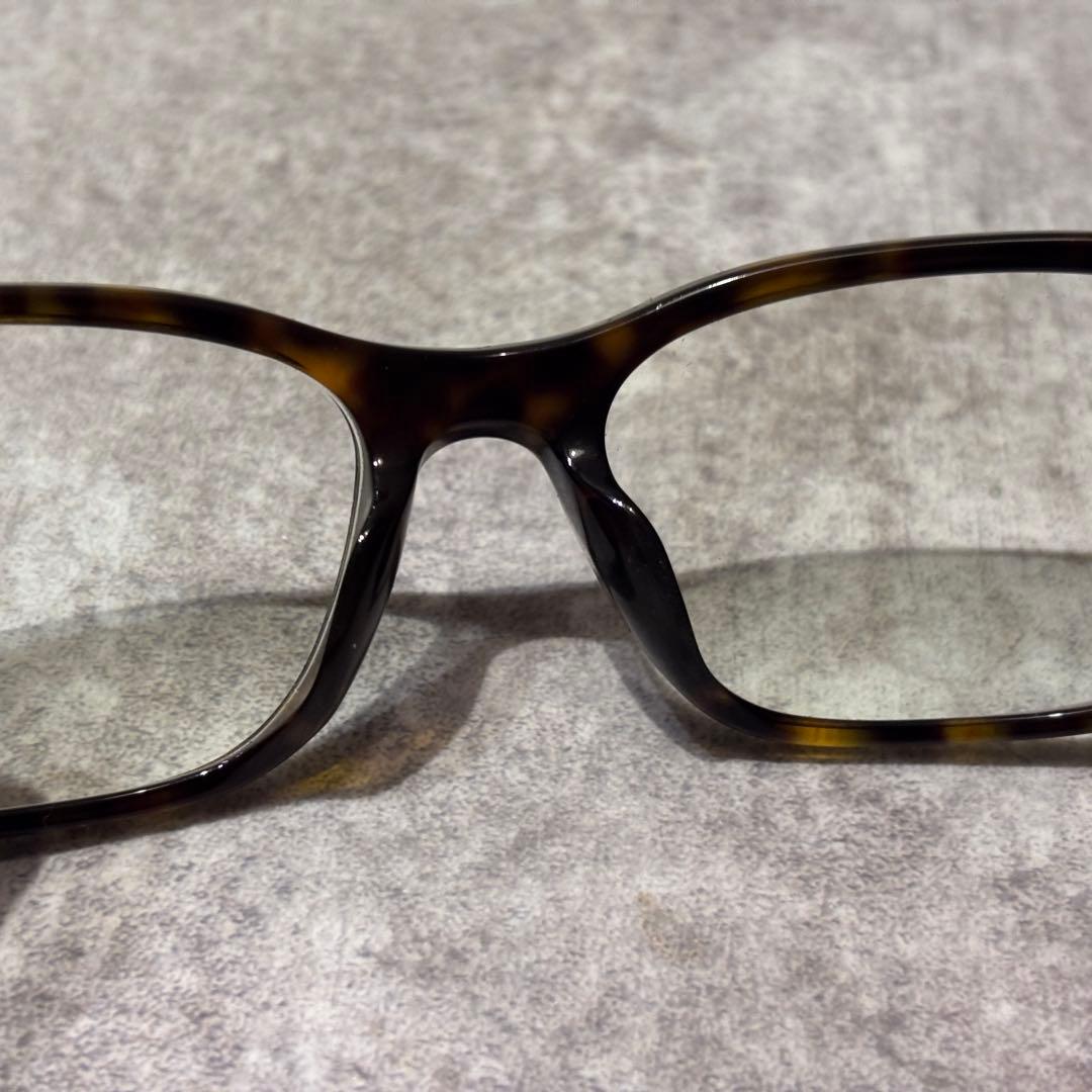美品 Ray-Banレイバン RB5345D 2012 メガネ度入り べっ甲柄