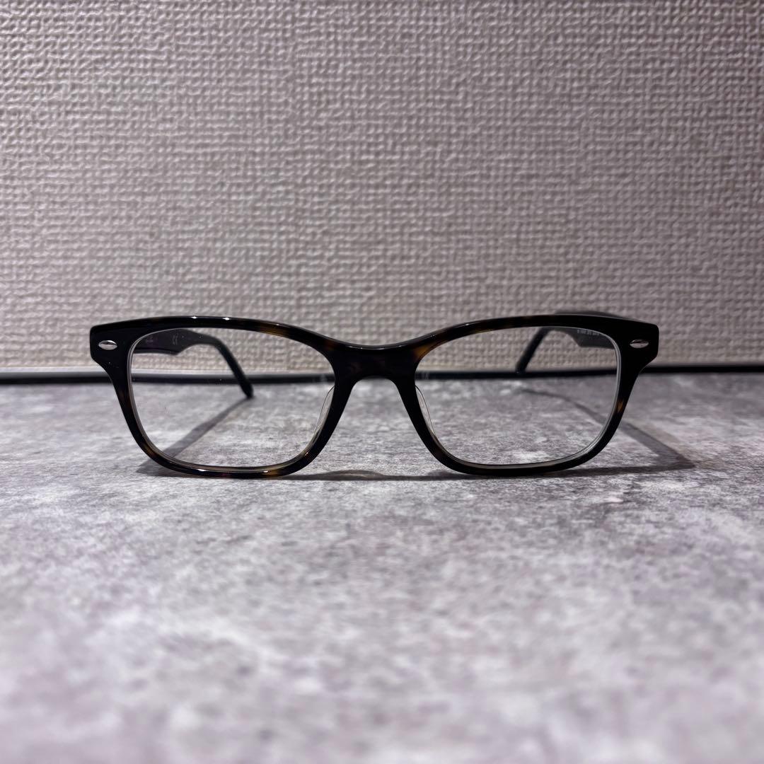 美品 Ray-Banレイバン RB5345D 2012 メガネ度入り べっ甲柄