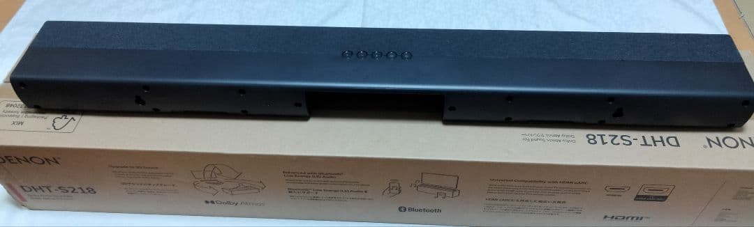 美品DENONサウンドバー DHT-S218