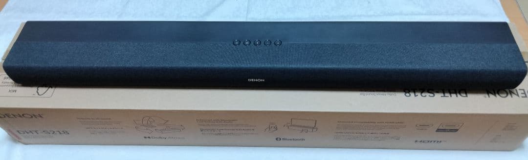 美品DENONサウンドバー DHT-S218