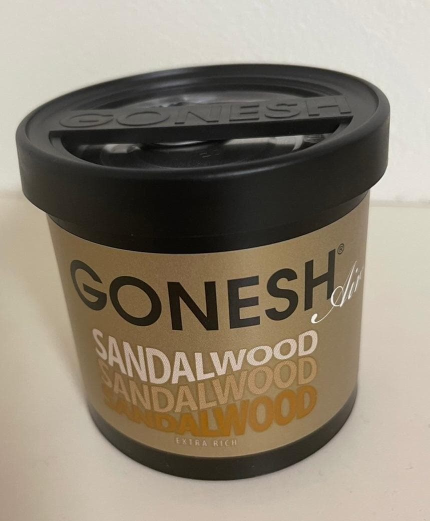 GONESH　ガーネッシュ ゲルエアフレッシュナー ☆サンダルウッド　10個