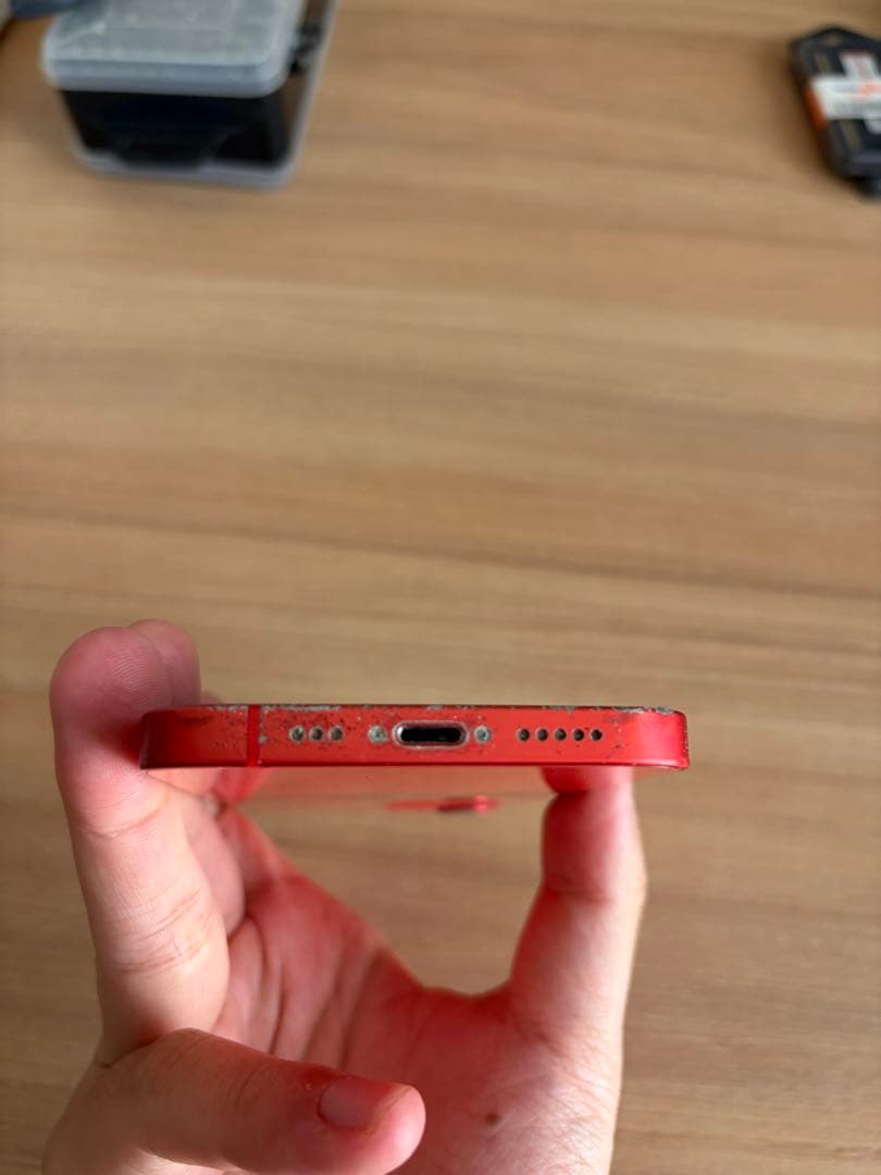 ［訳あり］iPhone12 256GB 74% 画面きれい simフリー RED