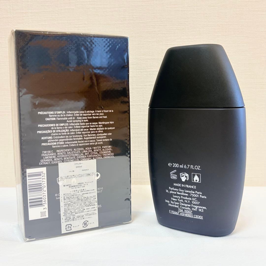 新品未使用　ギラロッシュ　ドラッカー　ノワール　オードドワレ　香水　200ml