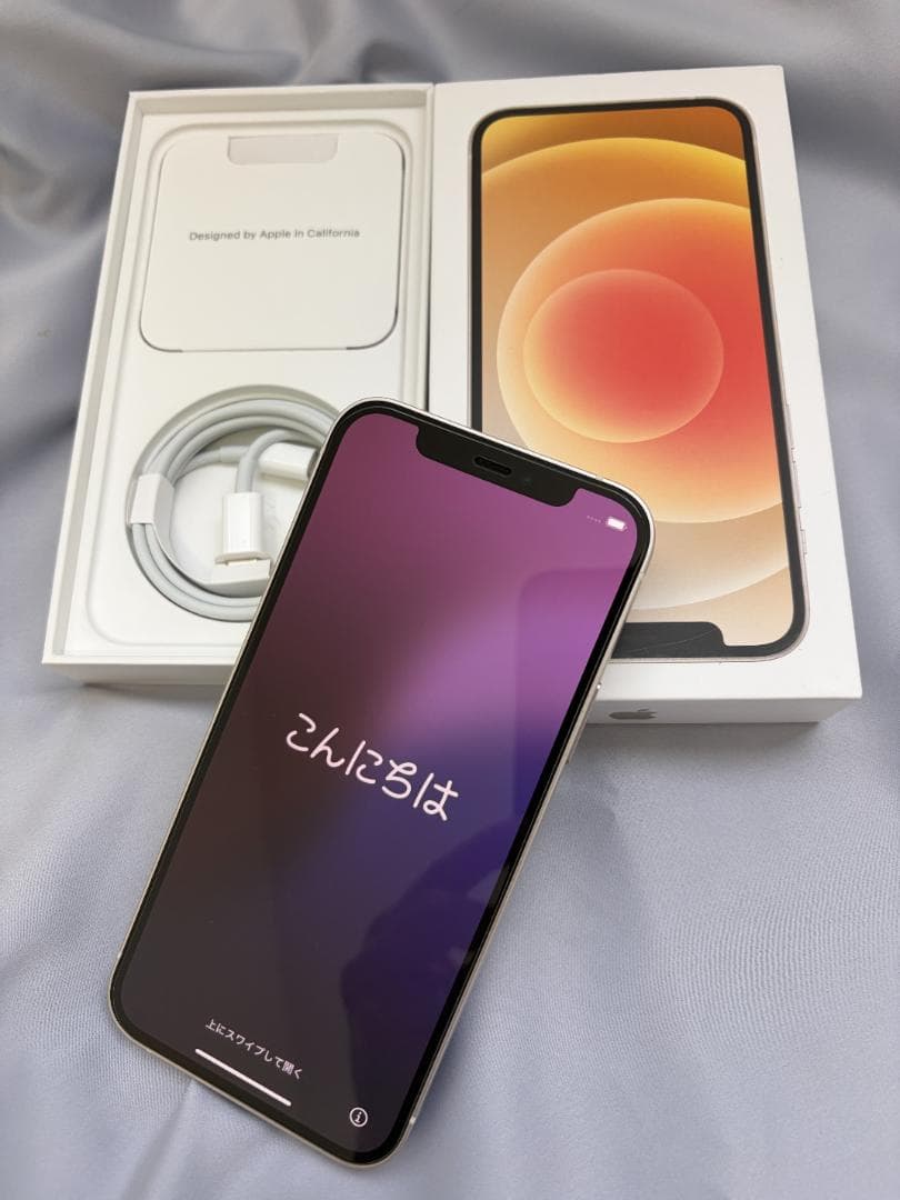 Bell【超美品】iPhone 12（64GB・ホワイト）B容量92％！