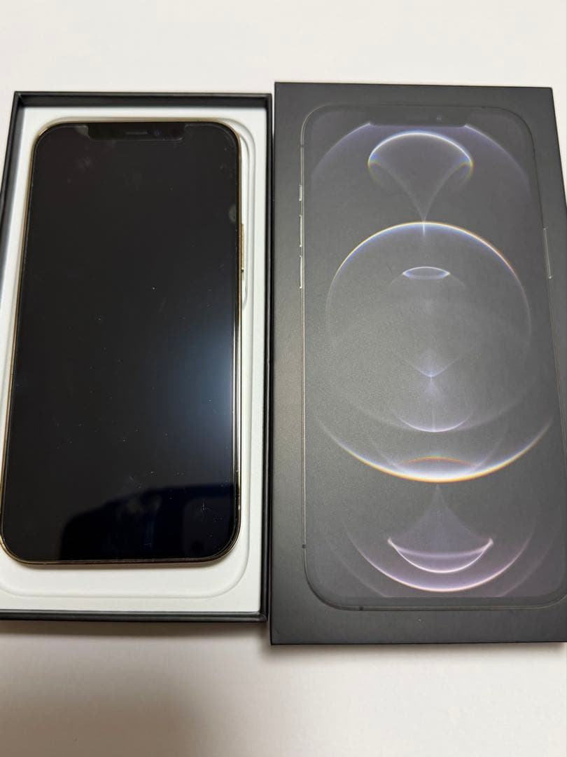iPhone 12 Pro 128GB ゴールド SIMフリー バッテリー99%