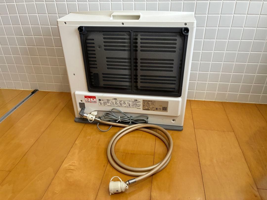 ガスファンヒーター　ノーリツ　都市ガス　10畳