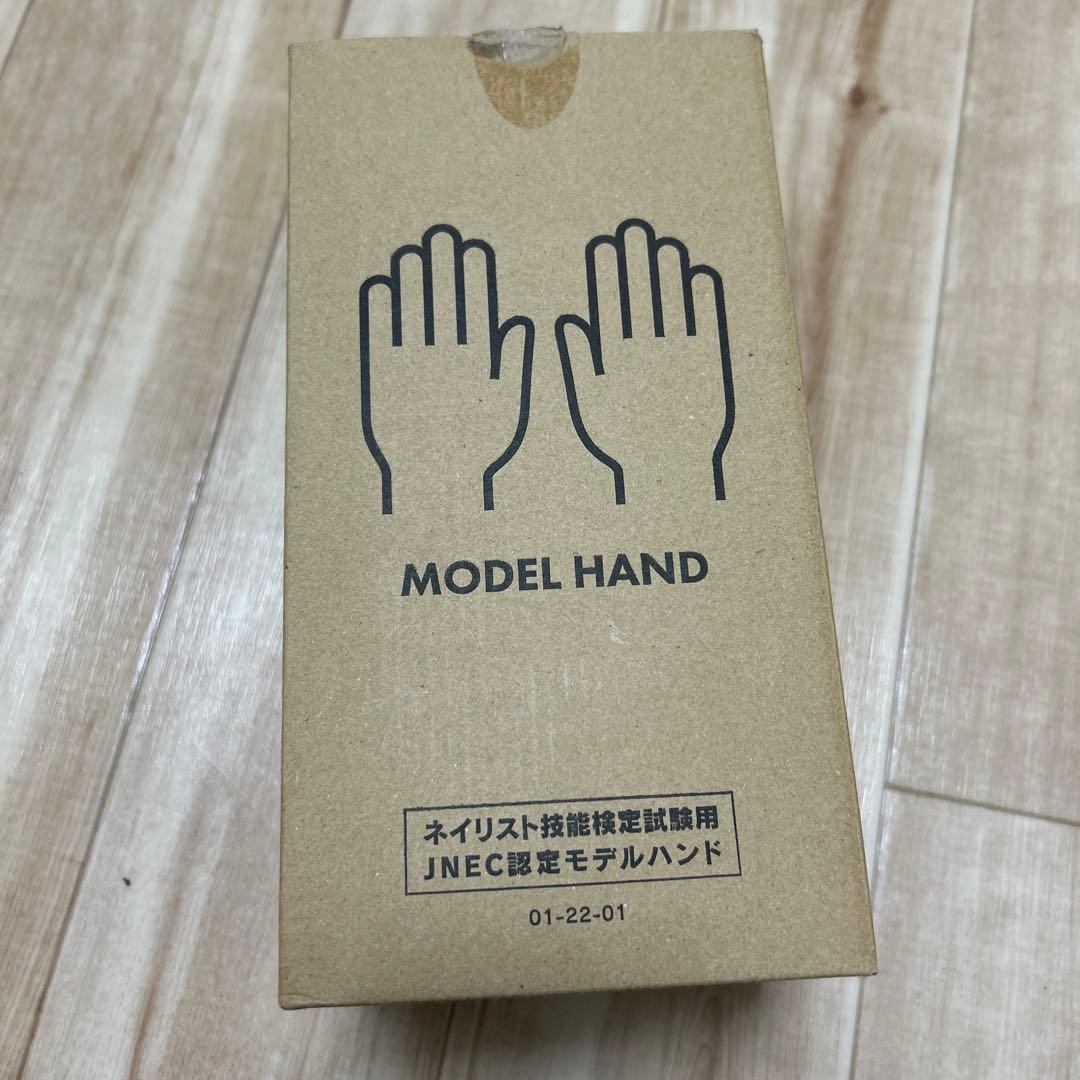 シリコン手モデル 2本セット ネイルアート用