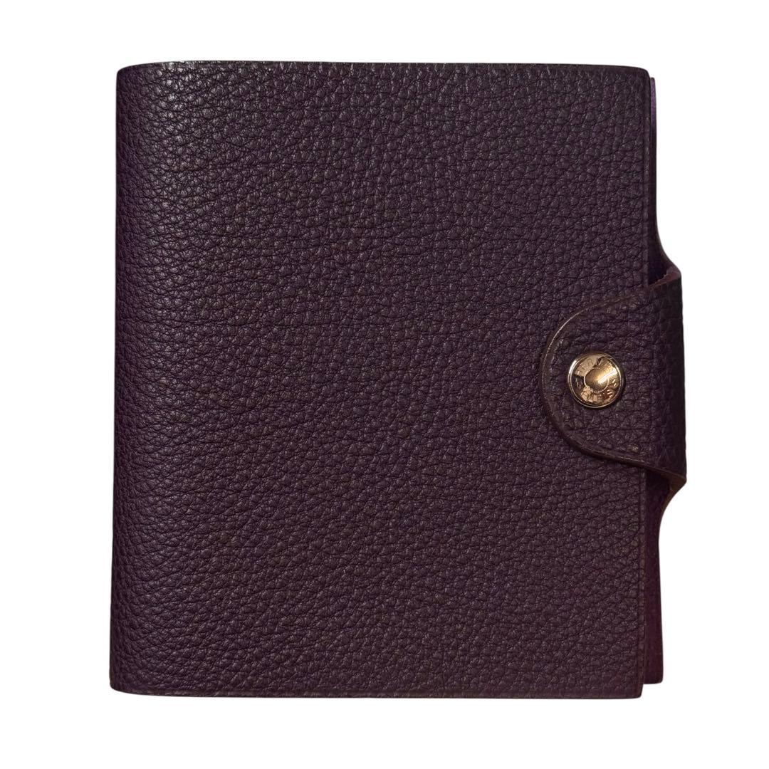 【新品未使用⭐】HERMES エルメス ユリスミニ トゴ 手帳 メモ帳 パープル