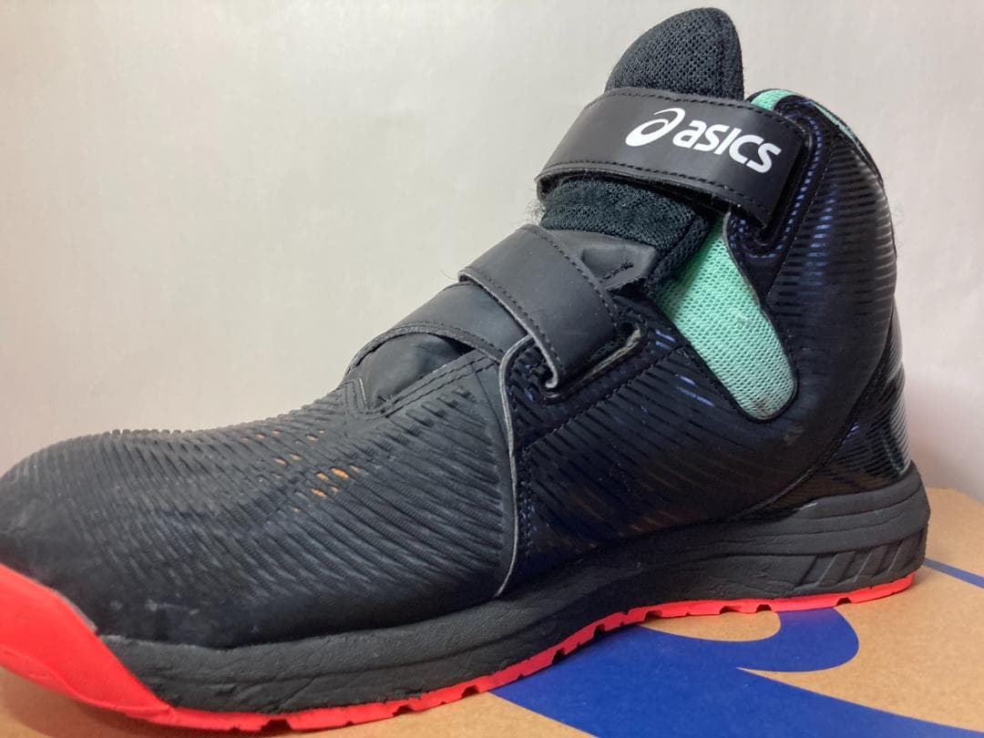 アシックス 安全靴 ASICS CP120 UTSUROI 28 黒 Black