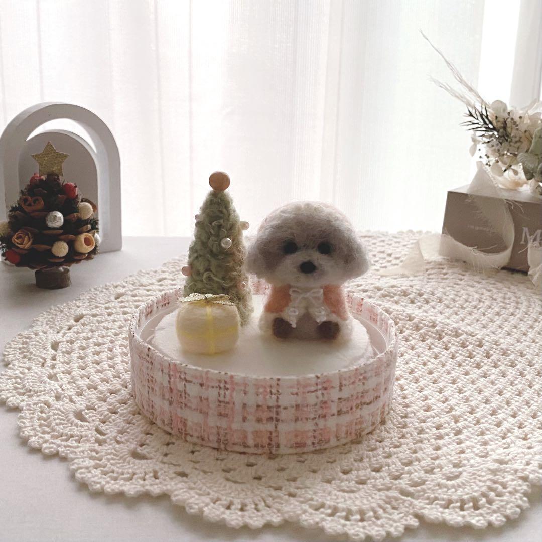専用ページ　クリスマス作品　羊毛フェルト
