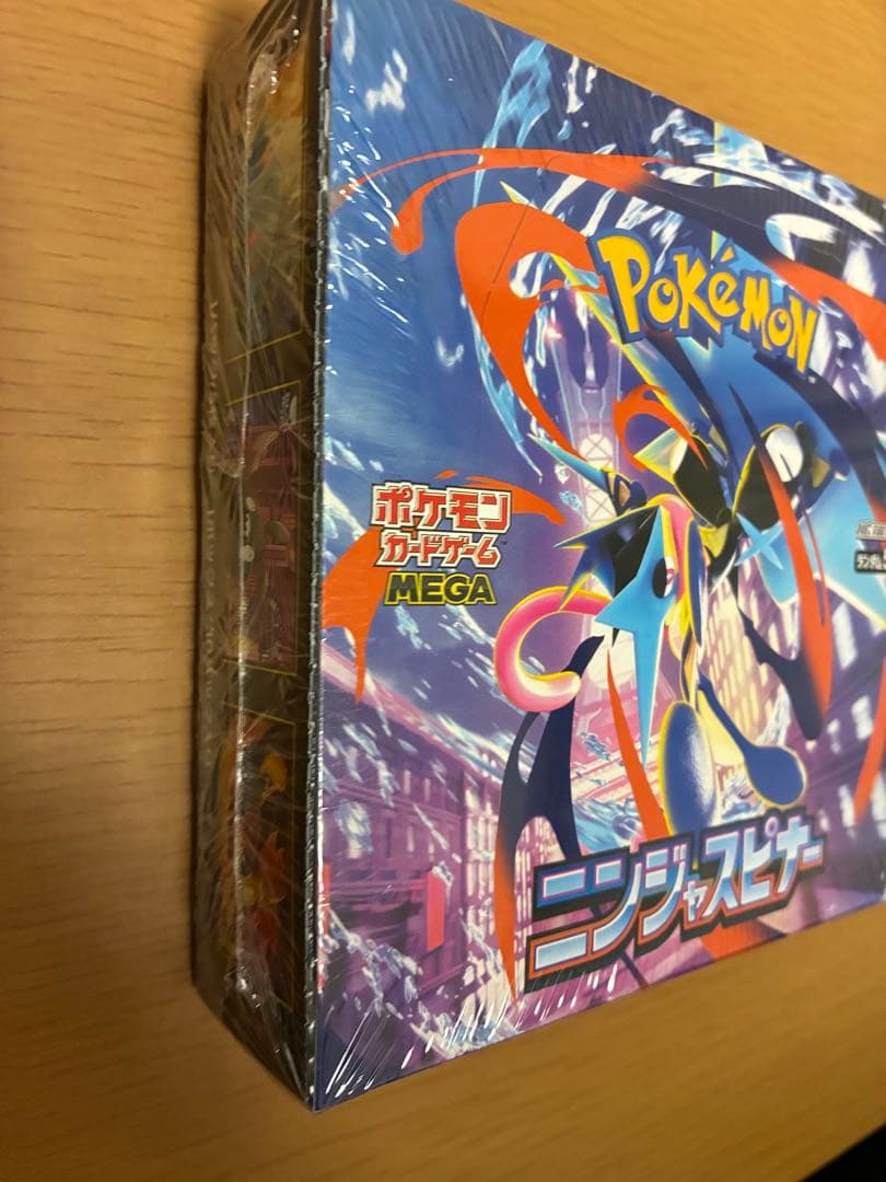 ポケモン ニンジャスピナー MEGA 5パック入り　1BOX シュリンク付き