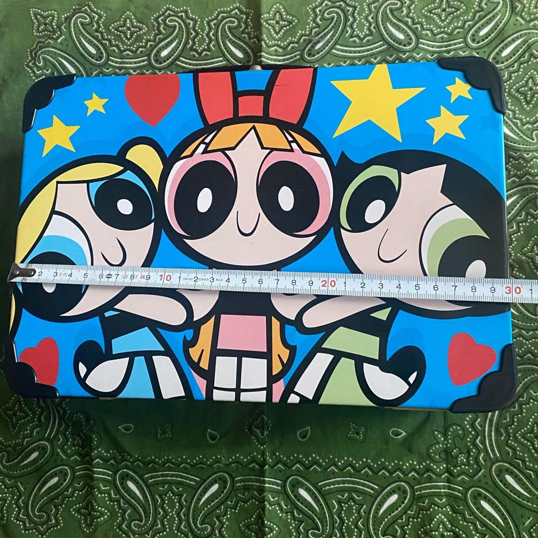 パワーパフガールズ　缶　トランク　ボックス
