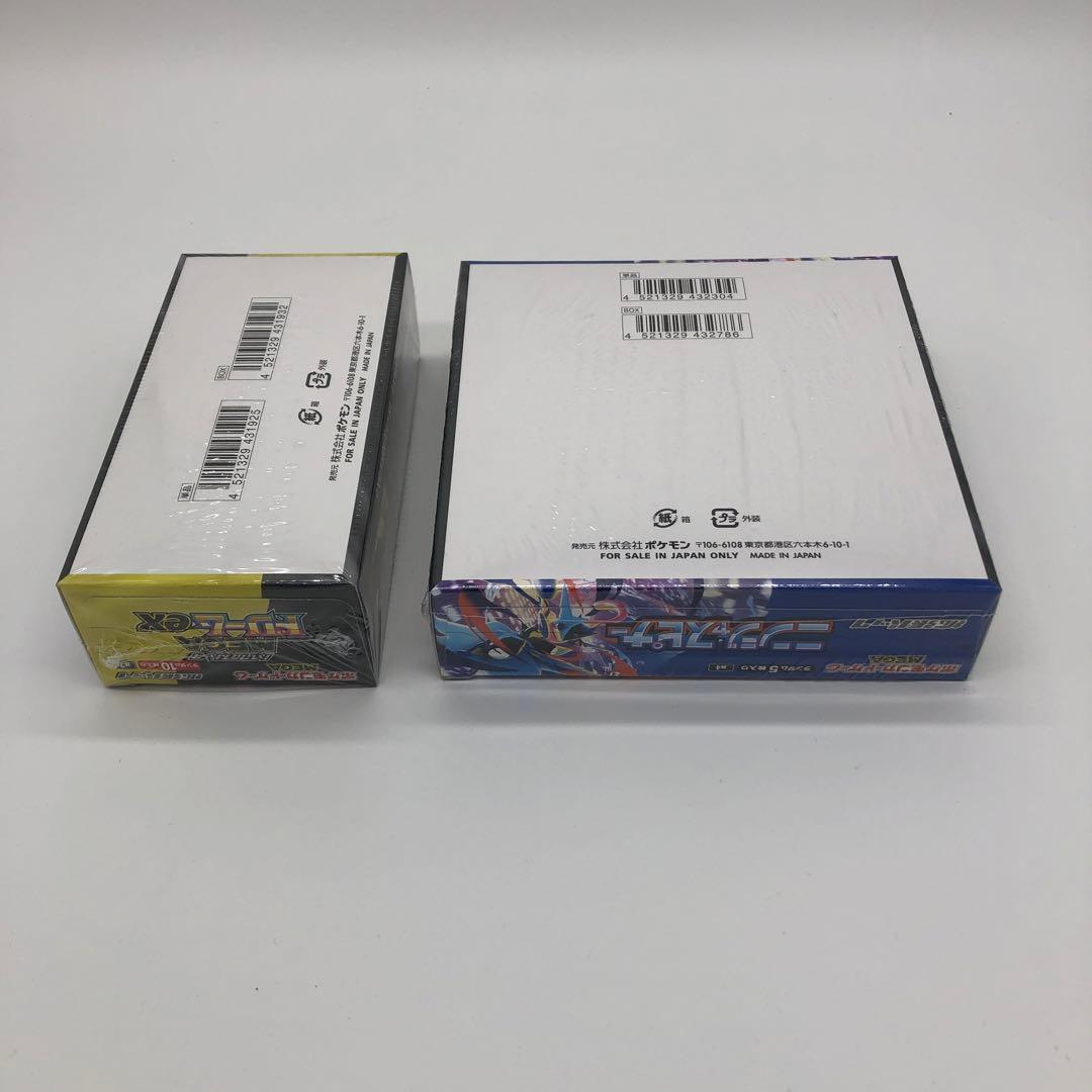 ポケモンカード MEGAドリームex、ニンジャスピナー各1boxシュリンク付