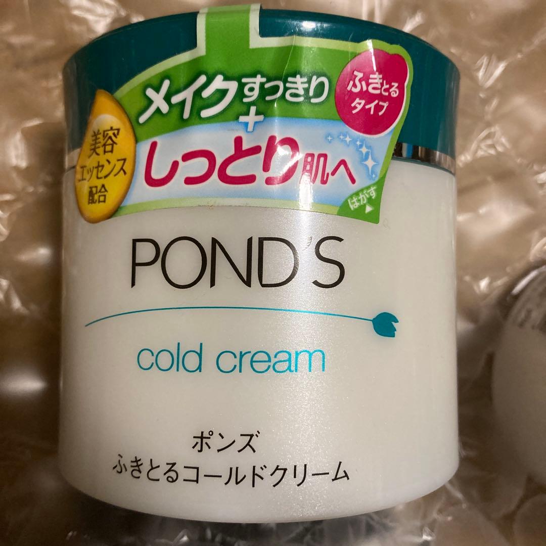 POND'S COLD CREAM ふきとるタイプ✖️12個➕青箱石鹸2箱