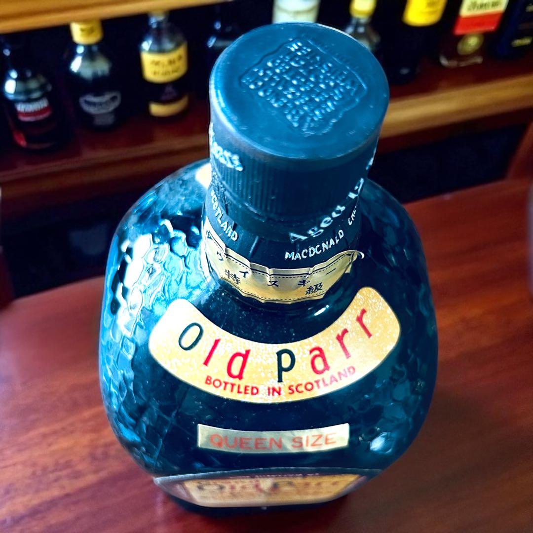 古酒特級 Grand Old Parr12年 クイーンサイズ 旧ボトル 田中角栄