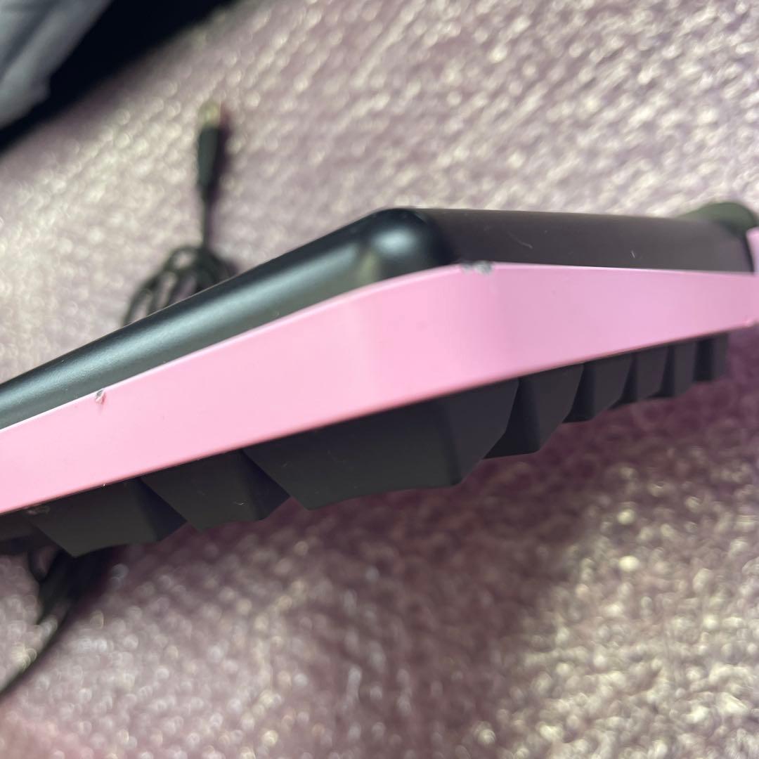 訳あり新品 東プレ HEAVEN ピンクZA0100-P USBキーボード⑤
