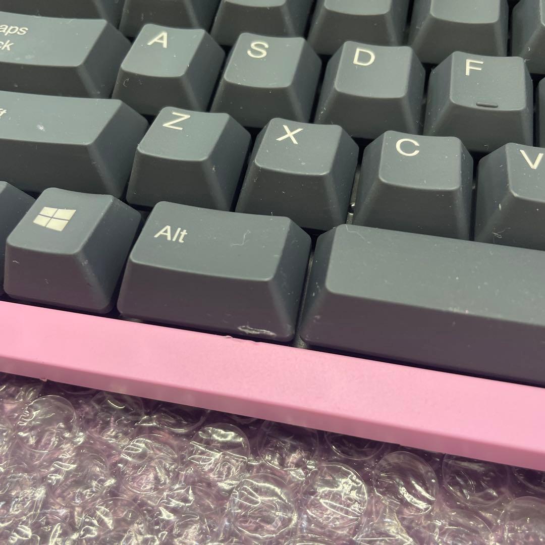 訳あり新品 東プレ HEAVEN ピンクZA0100-P USBキーボード⑤