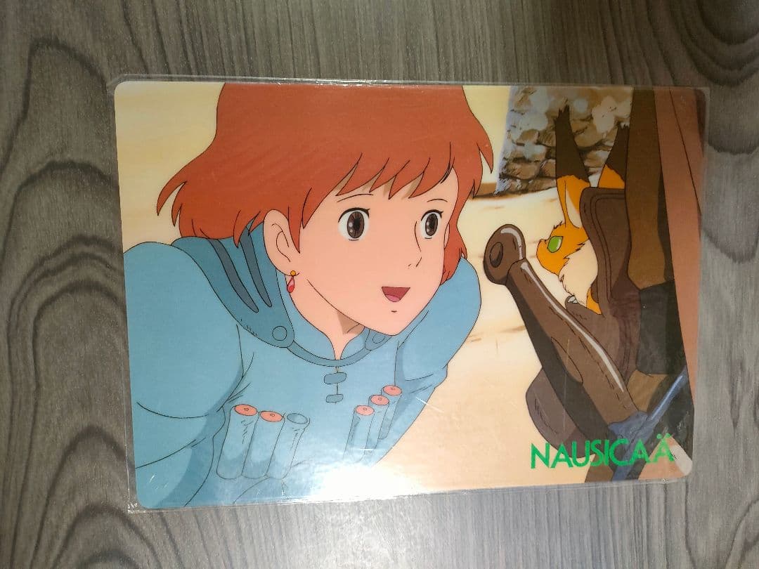 激レア　風の谷のナウシカ　新品未開封下敷き5枚、数回使用1枚計6枚　まとめ売り。