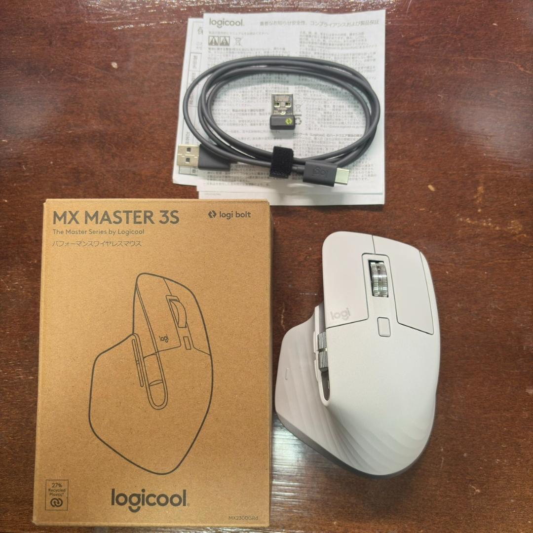 Logicool MX MASTER 3S パフォーマンスワイヤレスマウス
