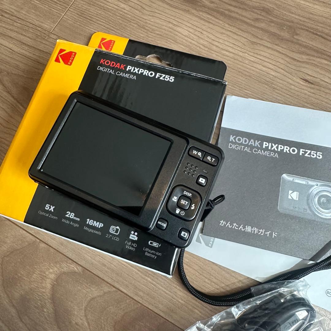 Kodak PIXPRO FZ55 コンパクトデジタルカメラ　ブラック