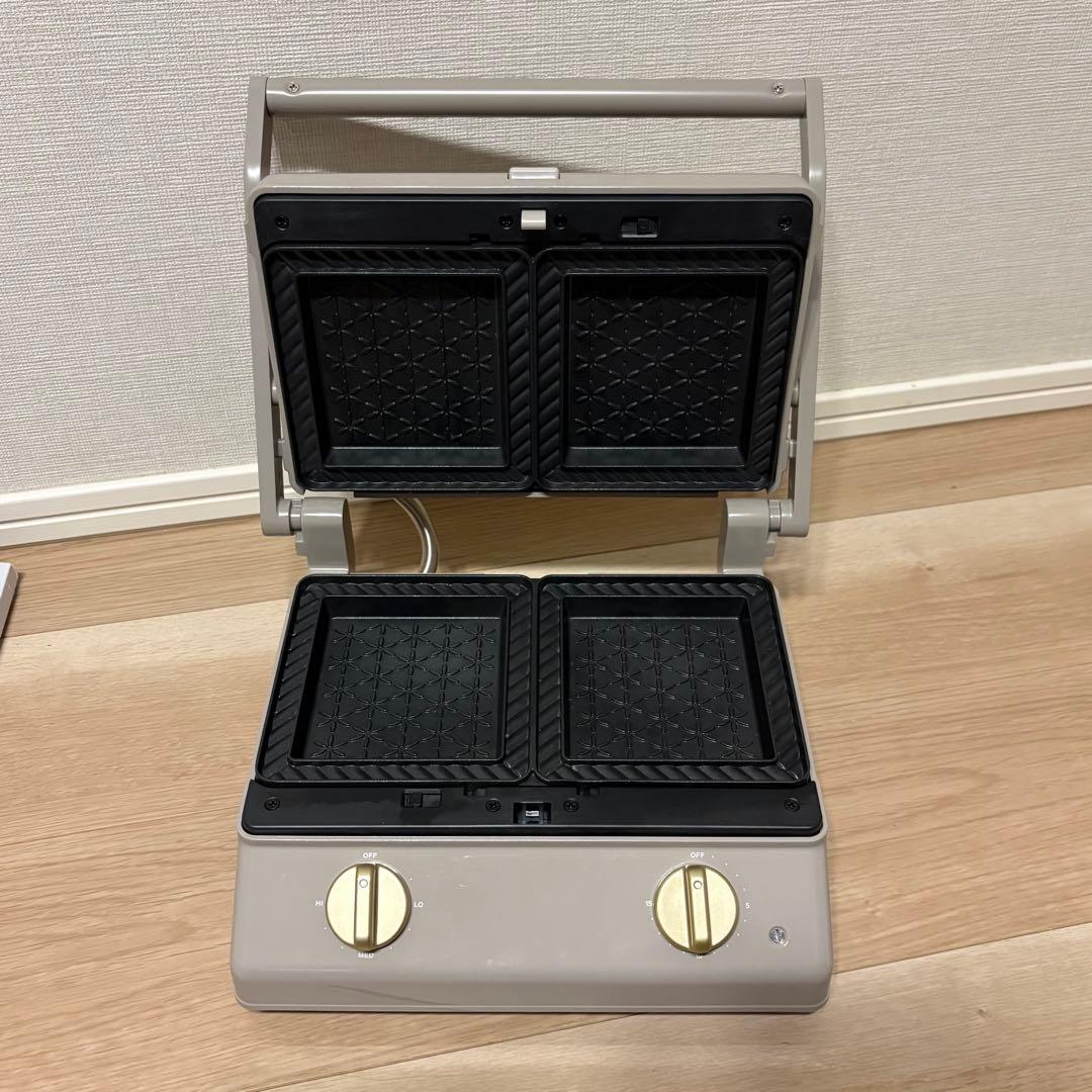 BRUNO Grill Sand Maker Double グレー