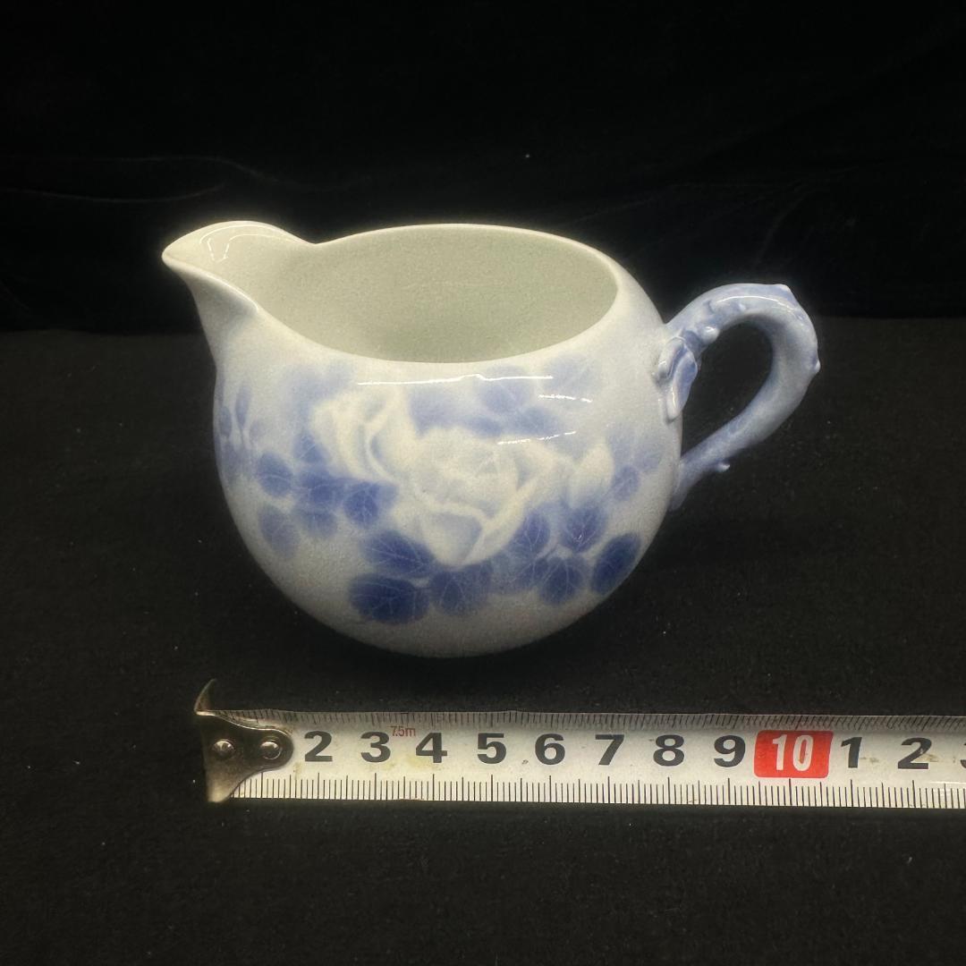 希少！　深川製磁　ティーポット1客　シュガーポット1客 水差し1客