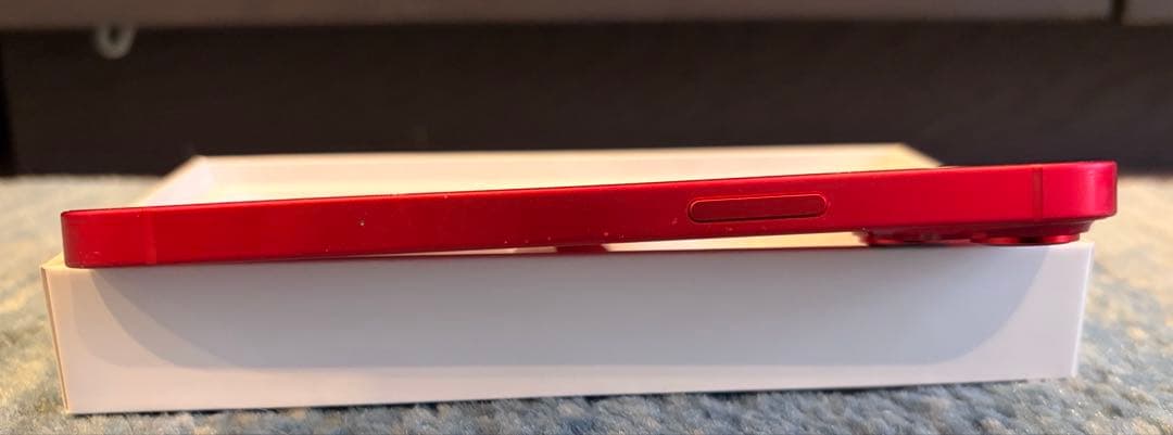 【美品 SIMフリー 箱あり】iPhone 14 128GB レッド