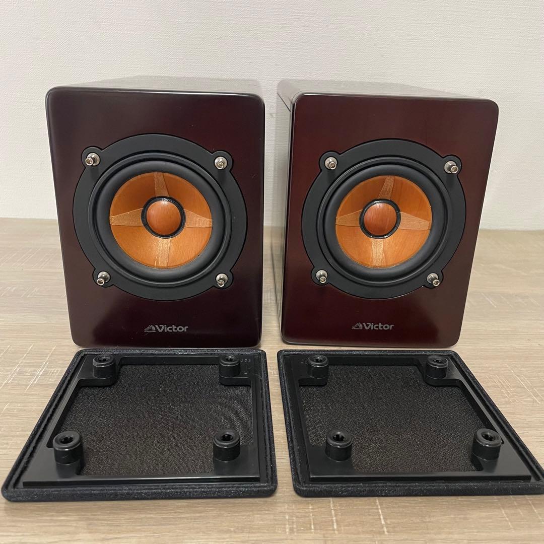 ★良品★ Victorビクター スピーカーペア SP-EXAR7 ウッドコーン