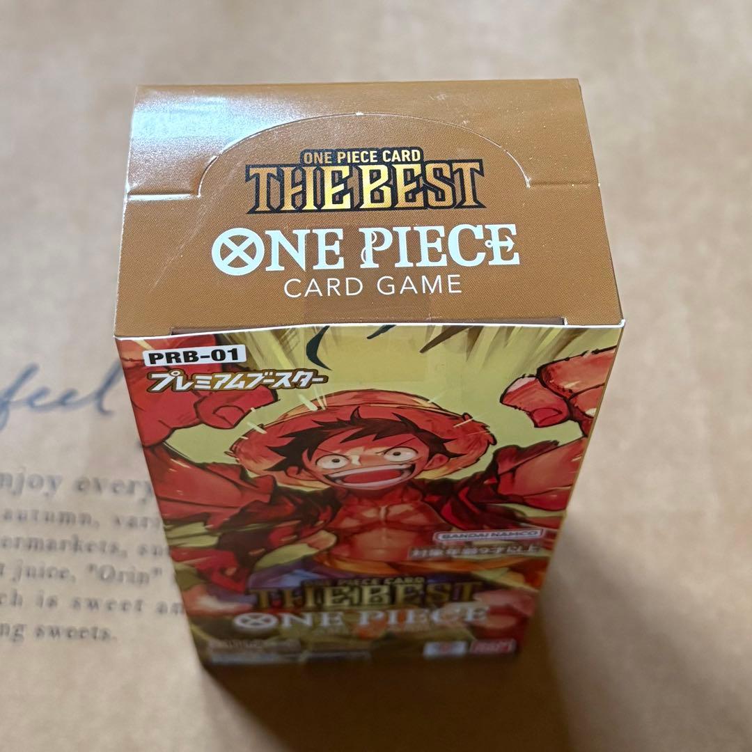 ワンピースカード　未開封box the best テープ付き