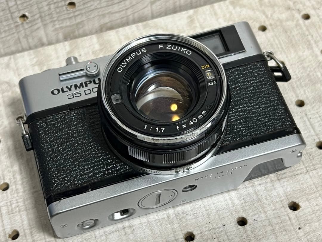 オリンパス35DCというコンパクトフィルムカメラ