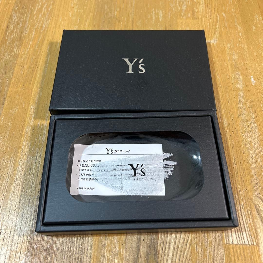 ★未使用品★ Y's ガラストレー　yohji yamamoto ヨウジヤマモト