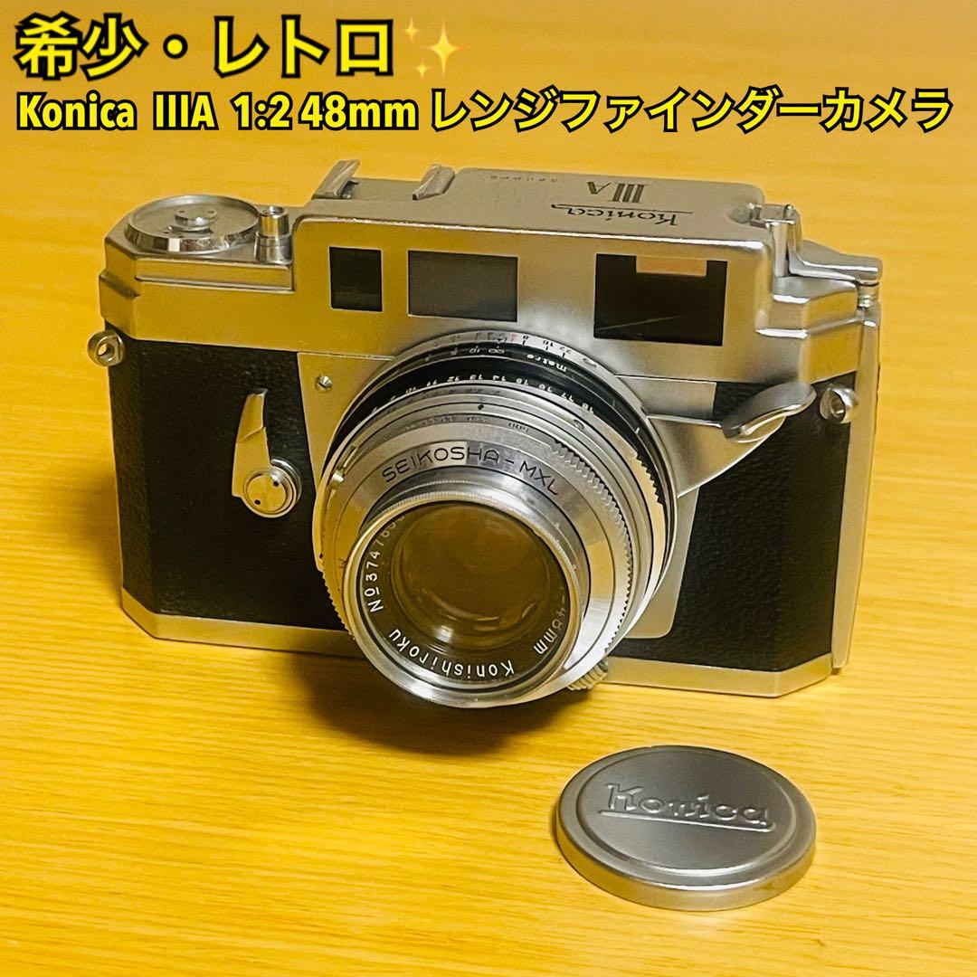 【希少】コニカ ⅢA 1:2 48mm レンジファインダーカメラ ジャンク扱い