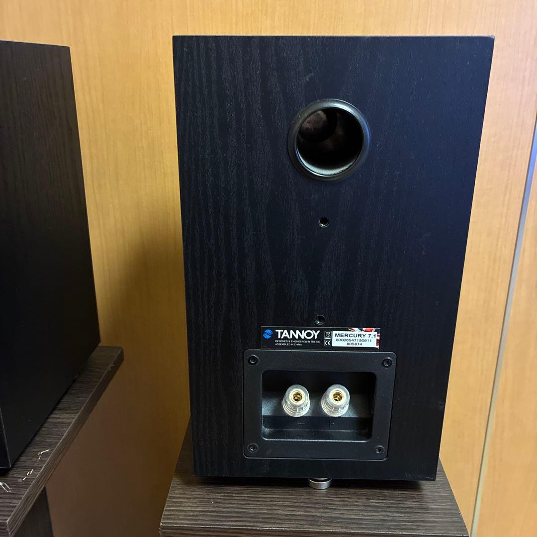 希少‼️ブラック　TANNOY マーキュリー7.1 ハヤミ工業スタンドセット