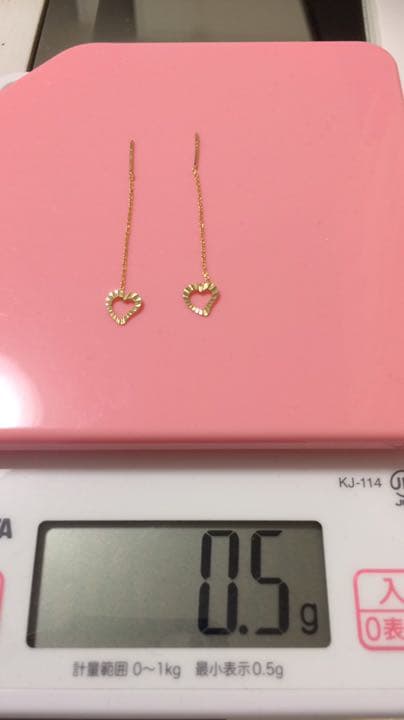18金 ピアス