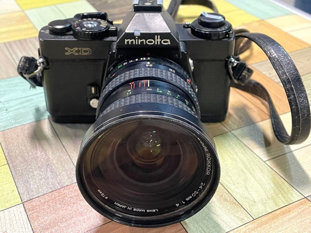 MINOLTA フィルムカメラ XD 72mmレンズ【ジャンク品】