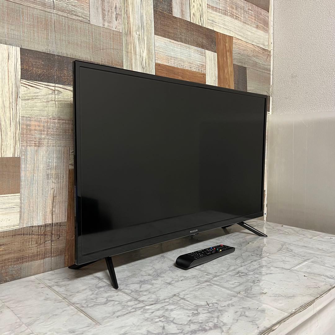 即日受渡❣️全国送料込2年前購入マクスゼン32型TVゲームモード搭載。新品リモコン