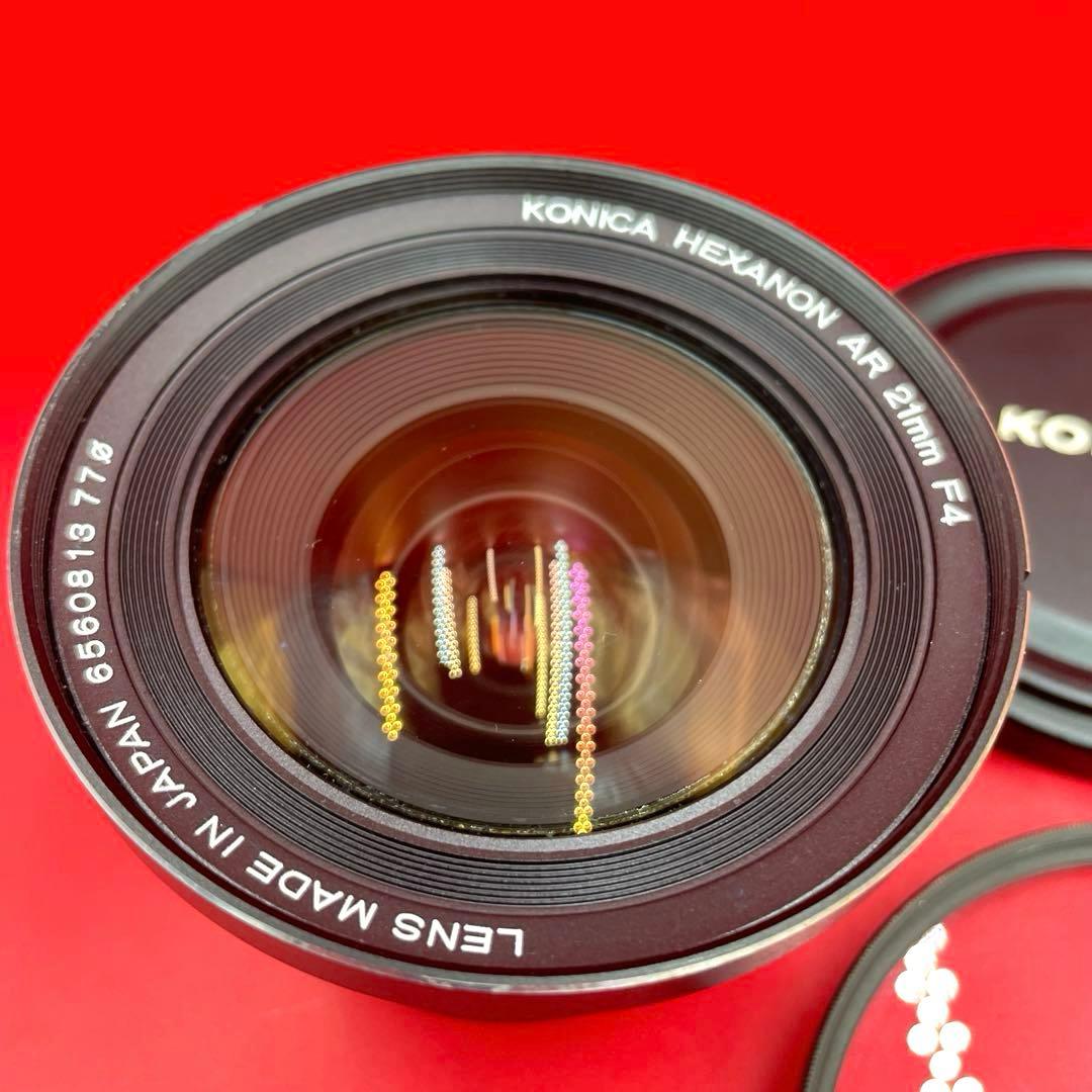 希少・超広角 Konica HEXANON AR 21mm F4 コニカ 銘玉