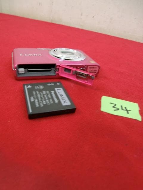 34：Panasonic LUMIX DMC-FX77　デジカメ　ジャンク