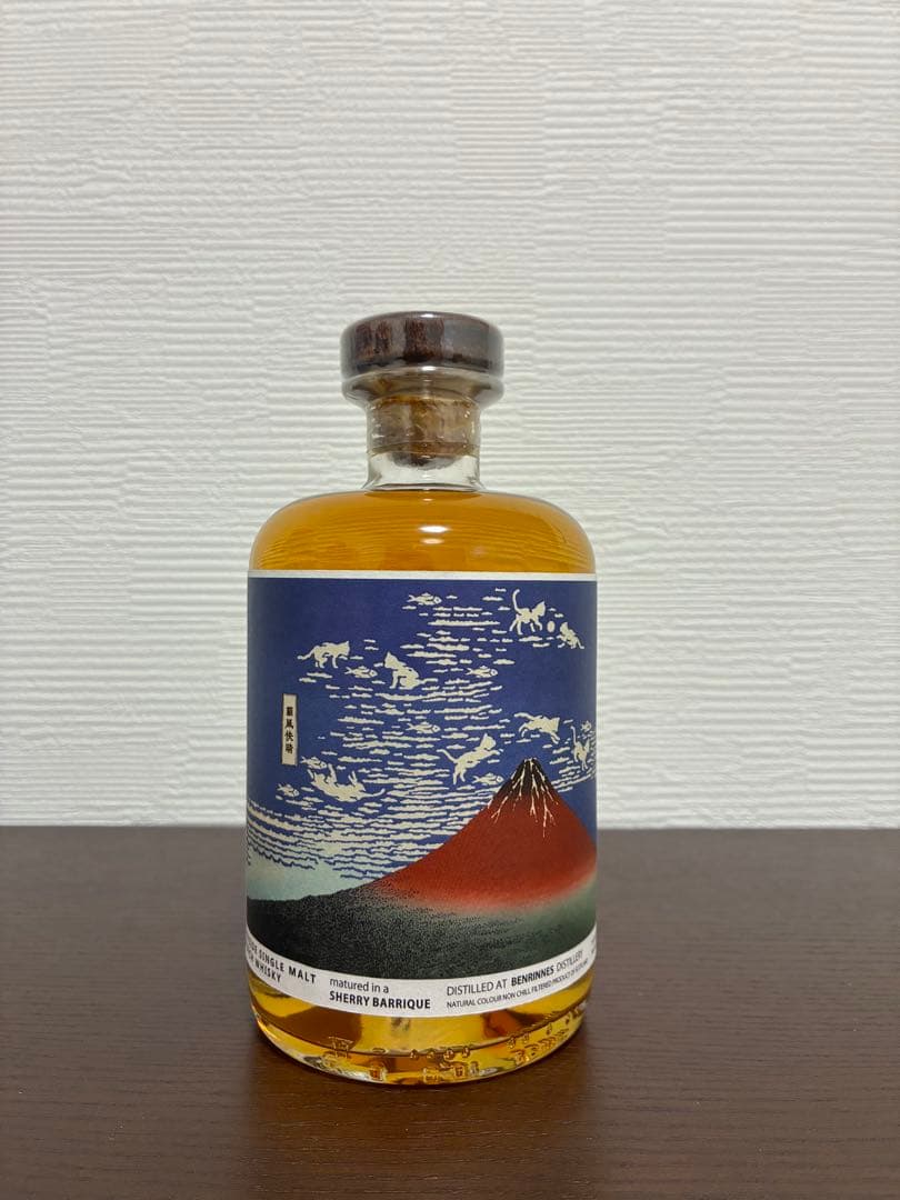 ウイスキーファインド 猫浮世絵 3本セット