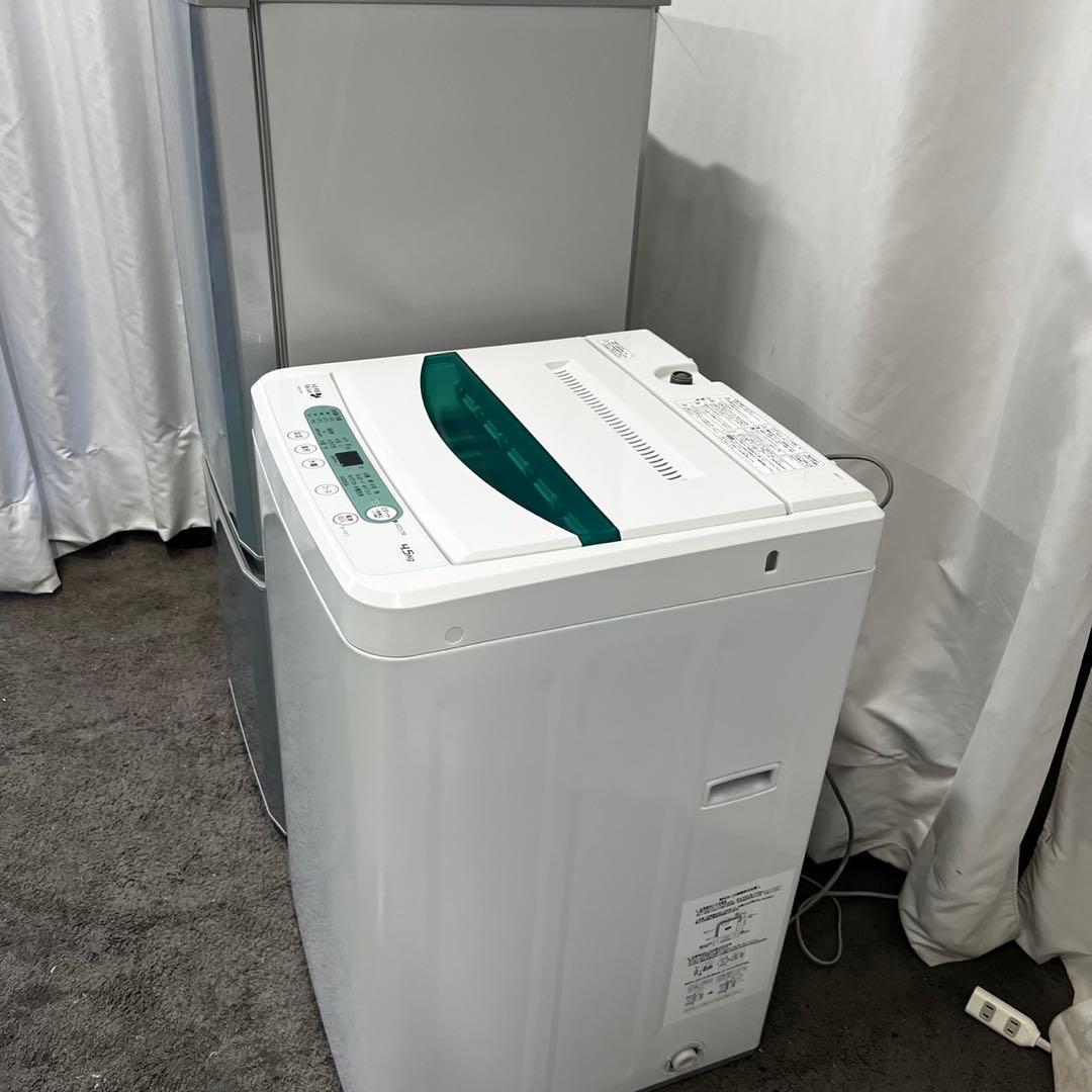 K952⭕️安い⭕️洗濯機　冷蔵庫　一人暮らし　セット　小型　安い　中古　設置無料