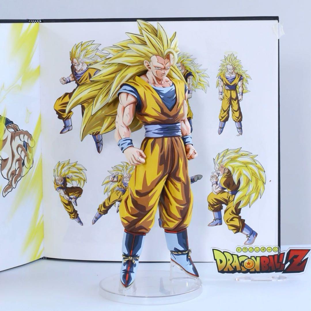 ドラゴンボール 一番くじ　A賞　超サイヤ人　3孫悟空 ペイント 二次元彩色
